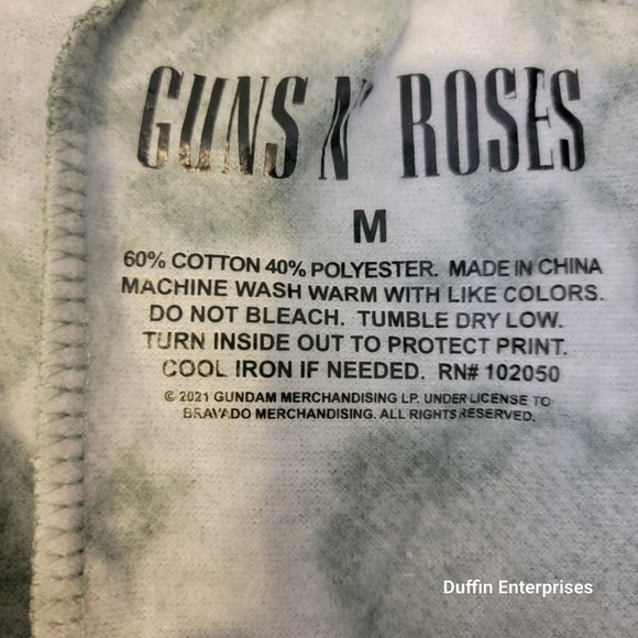 NWT Women's Guns 'N Roses Green Camo Sweatpants Size MEDIUM NEW WITH TAGS - Picture 5 of 6